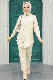 Dusty Rose Hijab Double Suit 9032GK - 2