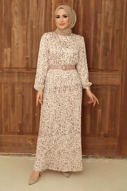 Dusty Rose Hijab Dress 2283GK - 1