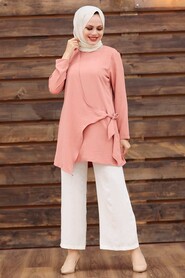 Dusty Rose Hijab Dual Suit 3039GK - 1
