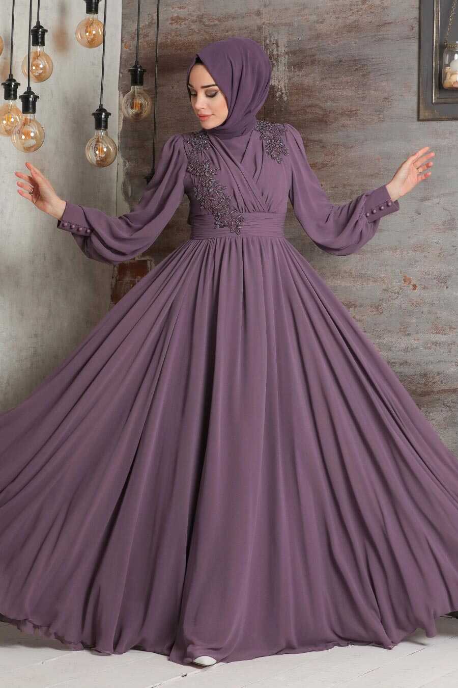 green emerald velvet dress Nude Luxury Long Sleeves Muslim Evening Dresses with Cape SS369A Pink / 18 main image 1