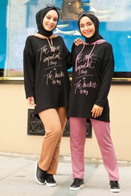 Dusty Rose Hijab Suit 4327GK - 3