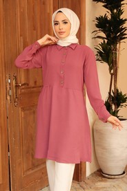 Dusty Rose Hijab Tunic 1050GK - 2