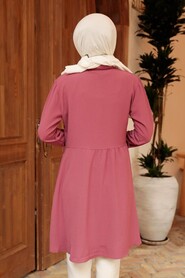 Dusty Rose Hijab Tunic 1050GK - 3