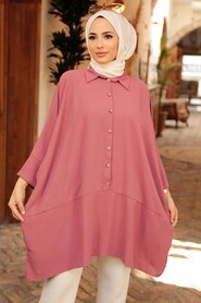 Dusty Rose Hijab Tunic 1092GK - 2