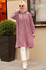 Dusty Rose Hijab Tunic 1247GK - 1