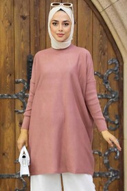 Dusty Rose Hijab Tunic 3399GK - 4