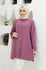 Dusty Rose Hijab Tunic 3793GK - 1
