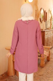 Dusty Rose Hijab Tunic 4044GK - 3