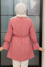 Dusty Rose Hijab Tunic 40461GK - 2