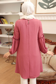 Dusty Rose Hijab Tunic 40661GK - 2
