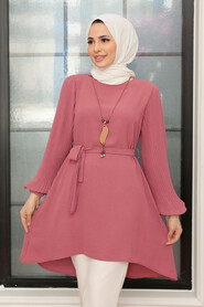 Dusty Rose Hijab Tunic 41022GK - 3