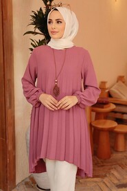 Dusty Rose Hijab Tunic 4103GK - 3