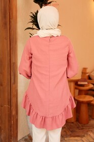 Dusty Rose Hijab Tunic 4114GK - 2