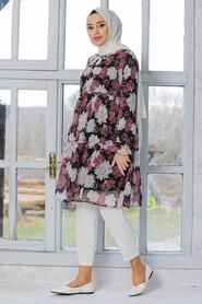 Dusty Rose Hijab Tunic 41311GK - 2