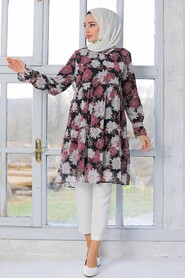 Dusty Rose Hijab Tunic 41311GK - 4