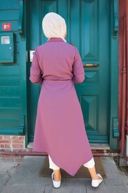 Dusty Rose Hijab Tunic 508GK - 2
