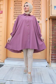 Dusty Rose Hijab Tunic 537GK - 1