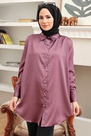 Dusty Rose Hijab Tunic 5705GK - 1
