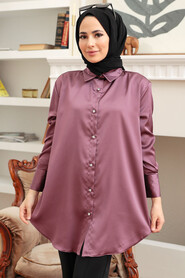 Dusty Rose Hijab Tunic 5705GK - 3