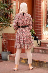 Dusty Rose Hijab Tunic 70590GK - 2
