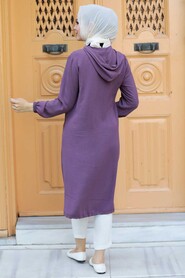 Dusty Rose Hijad Coat 539GK - 2