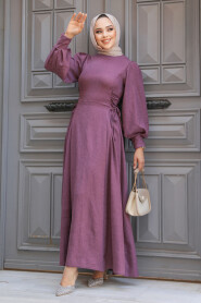 Dusty Rose Modest Dress For Women 5962GK - 1