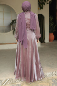 Dusty Rose Modest Gown 51921GK - 5