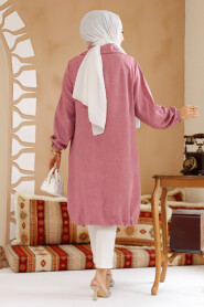 Dusty Rose Modest Plus Size Tunic 70881GK - 4