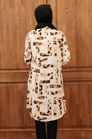 Ecru Hijab Tunic 11542E - 2