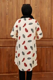 Ecru Hijab Tunic 11558E - 4