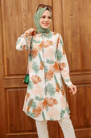 Ecru Hijab Tunic 11560E 