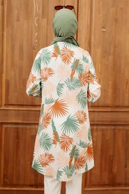 Ecru Hijab Tunic 11560E - 3