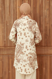 Ecru Hijab Tunic 11566E - 2
