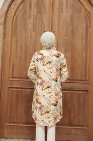 Ecru Hijab Tunic 11579E - 3