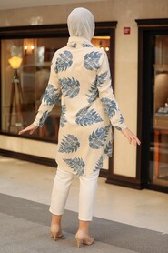 Ecru Hijab Tunic 11597E - 3