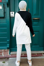 Ecru Hijab Tunic 14620E - 2