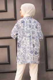 Ecru Hijab Tunic 27324E - 2