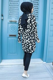 Ecru Hijab Tunic 358119E - 2