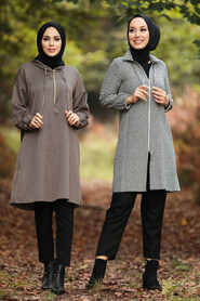Ecru Hijab Tunic 4930E - 4