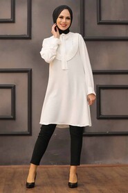 Ecru Hijab Tunic 512E - 1