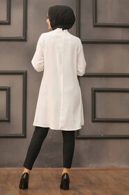 Ecru Hijab Tunic 512E - 2