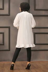 Ecru Hijab Tunic 528E - 2