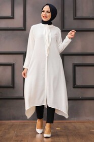 Ecru Hijab Tunic 540E - 1