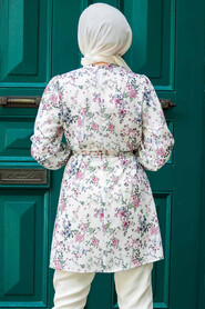 Ecru Hijab Tunic 5635E - 2