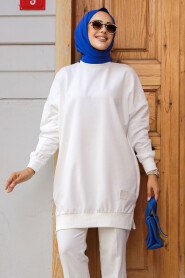 Ecru Modest Tunic 30644E - 2