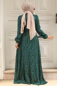 Emerald Green Elegant Evening Gown 23272ZY - 4