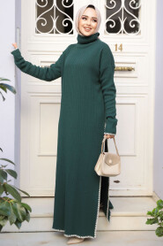 Emerald Green Knitwear Dual Suit 10291ZY - 3