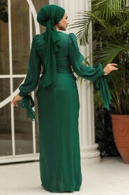 Emerald Green Modest Gown 47261ZY - 3