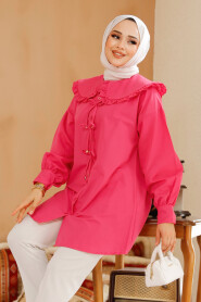 Fushia Modest Top 10074F - 3