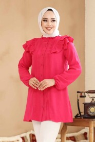 Fushia Modest Top 42291F - 2